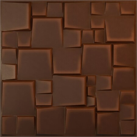 Ekena Millwork 19 5/8in. W x 19 5/8in. H Modern Square EnduraWall Decorative 3D Wall Panel Covers 2.67 Sq. Ft. WP20X20MSDRU